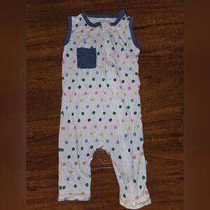 Colorful Polka Dot Baby Romper